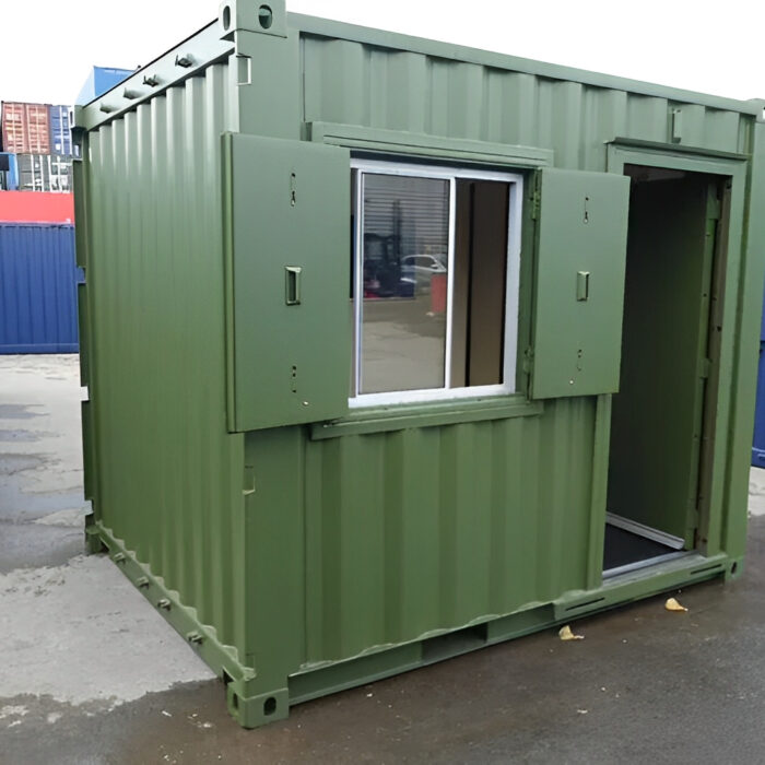 10ft x 8ft Custo Shipping Container Office