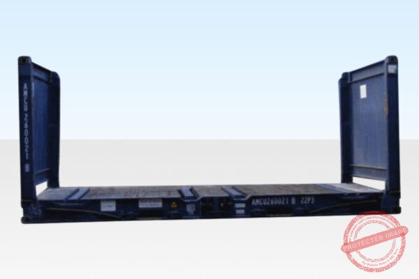 20Ft X 8Ft Used Flat Rack Shipping Containers