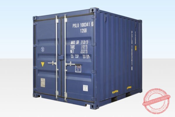 10Ft X 8Ft Shipping Container (One trip) – Blue