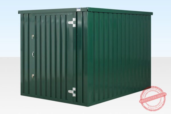 3M X 2.1M Flat Pack Storage Container
