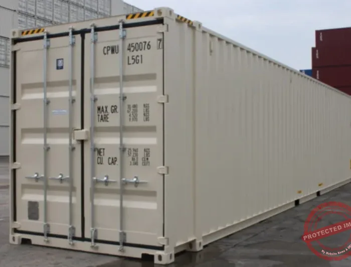 45′ New 1-Trip Container Storage