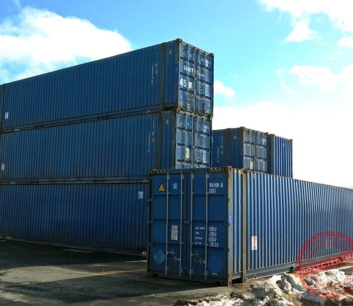 45′ HCPW Shipping Container Blue (RAL 5013)