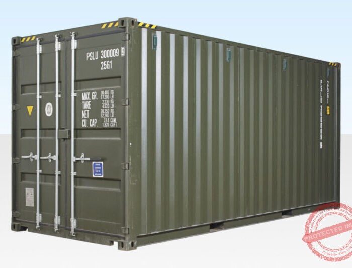 20ft High Cube Container – One Trip (9ft 6′ high)