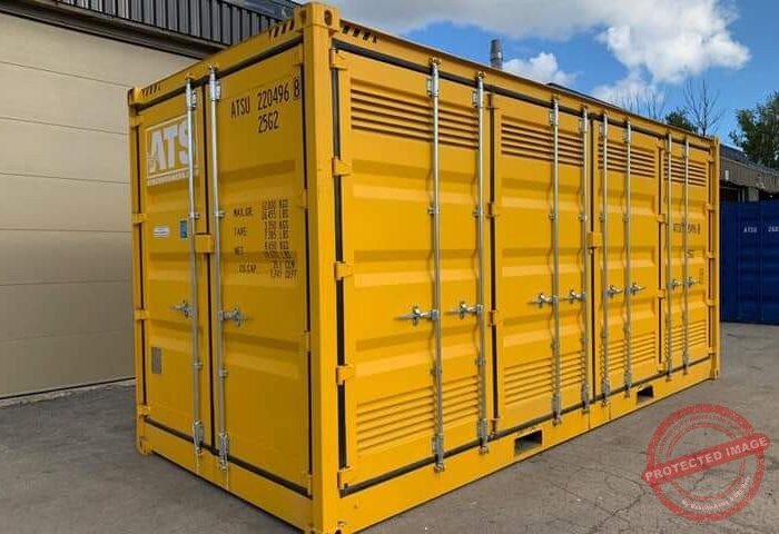 30ft x 8ft Shipping Container (One Trip) – Yellow