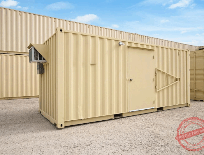 20ft Climate-Controlled Storage Container,
