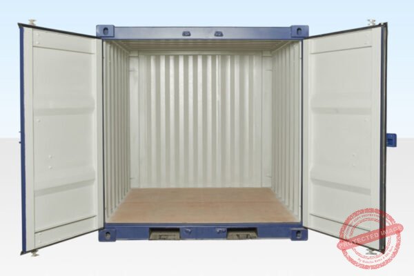 8Ft Shipping Container One Trip (Blue)