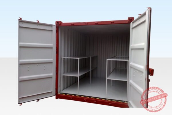 8Ft X 8Ft Flat Floor Bunded Store