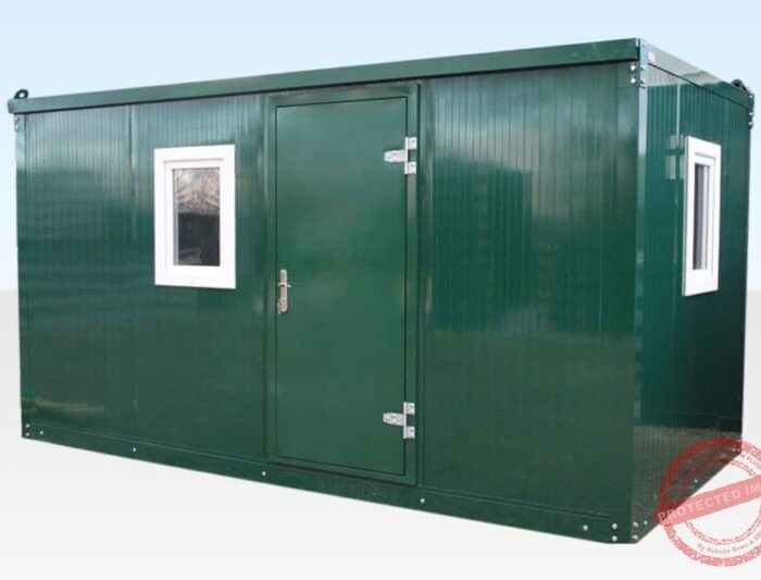 4.3m X 2.3m Flat Packed Office Cabin