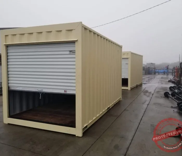 16Ft Storage Container With Roll-Up Door