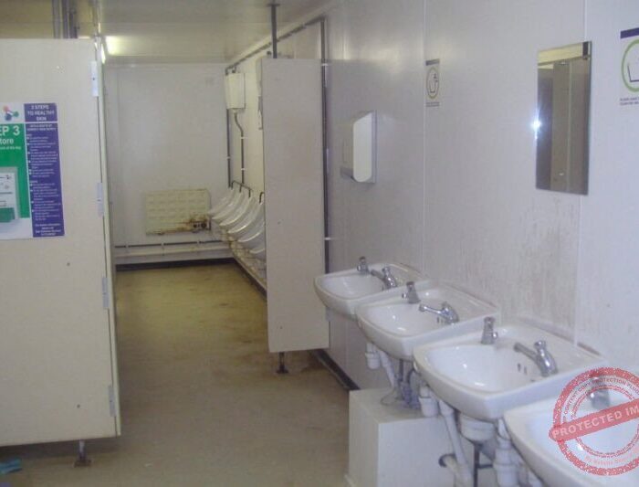 5+1 Steel Toilet Cabin 24Ft x 9Ft