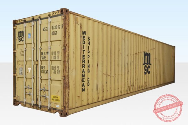 40Ft X 8Ft Used Shipping Container High Cube