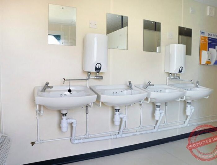 4+1 Steel Toilet Cabin 20Ft x 9Ft