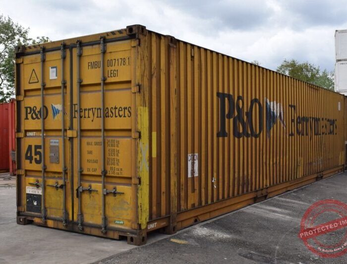 45Ft Hc Used Shipping Container High Cube Wind And Watertight-Cargo Worthy