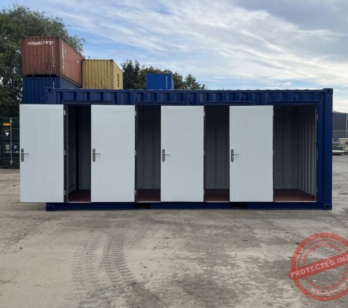 20ft Shipping Container Multi-unit Storage Solution
