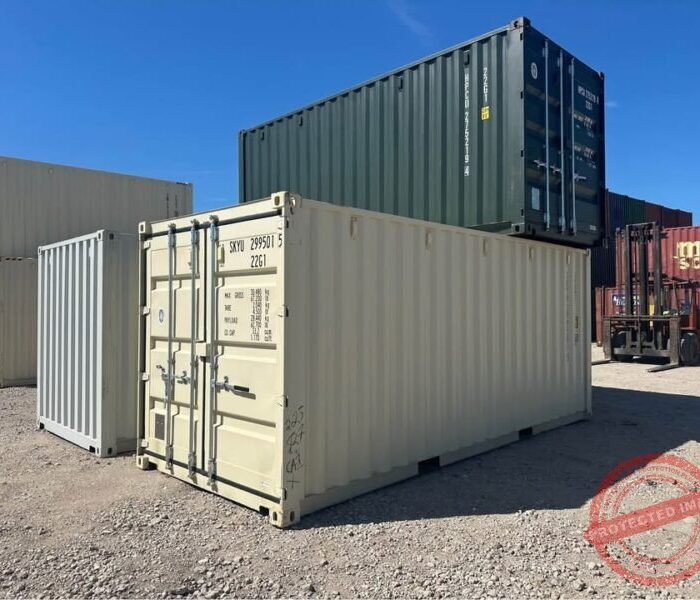 20’ One-Trip Shipping Containers – READY TO GO!