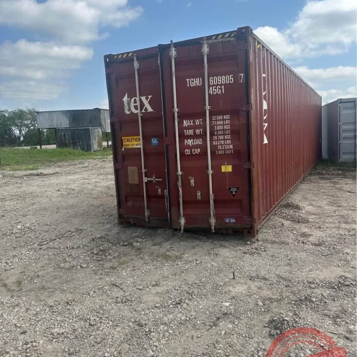 40’ HC Shipping Container W&WT