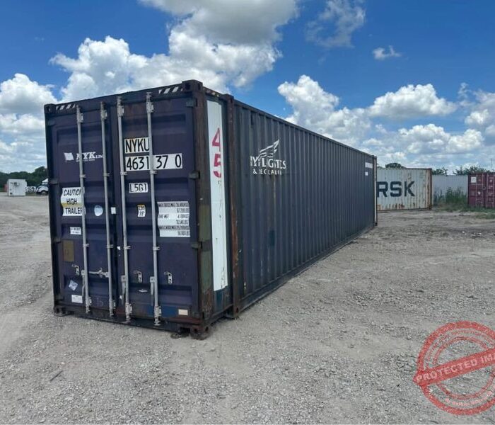 45ft High Cube Shipping Container – Extra Length. Extra Height. Extra Value.