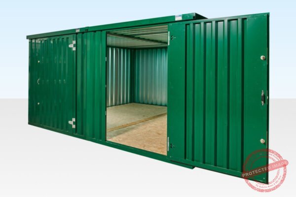 3M X 4.2M Side Linked Flat Pack Container Bundle (Powder Coated)