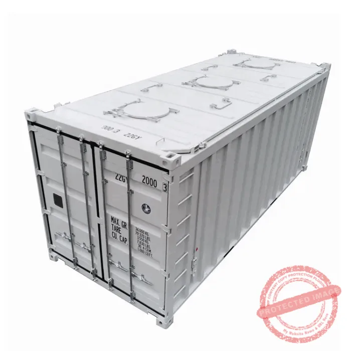 20ft Dry Intermediate Bulk Storage Top Loading Shipping Container
