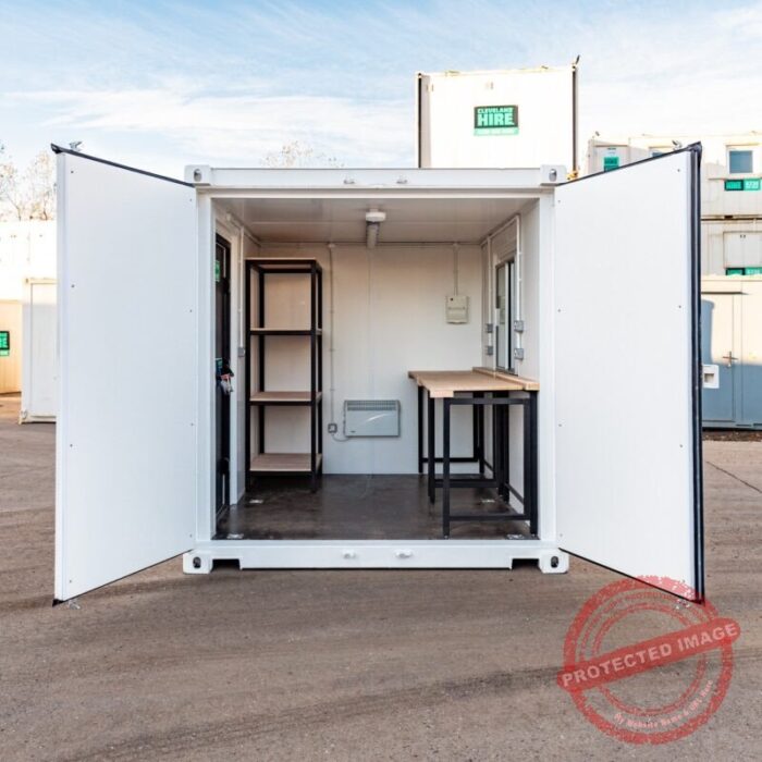 10ft Custom Workshop/Office Shipping Container