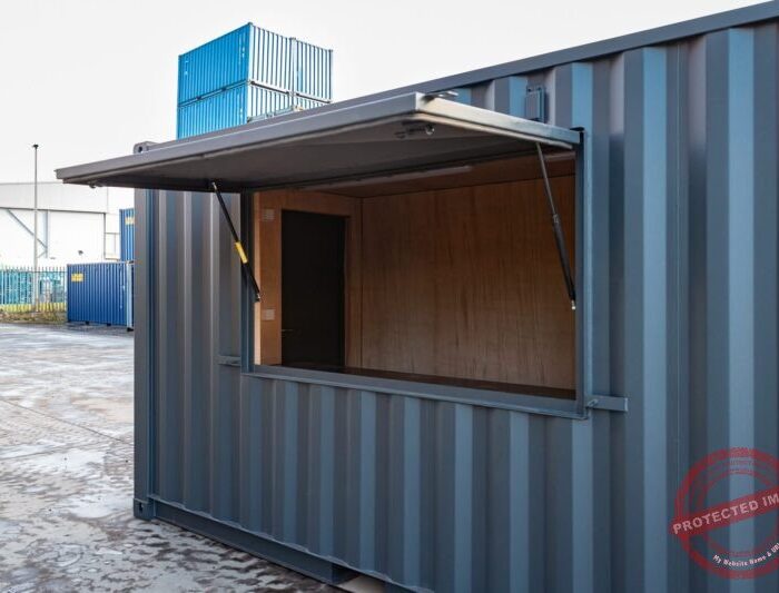 20ft Customised Container Kiosk – Fully Converted & Ready to Use