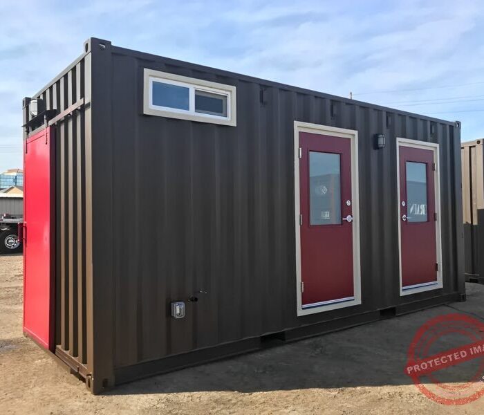 Shipping Container Restroom | Conex Portable Bathroom
