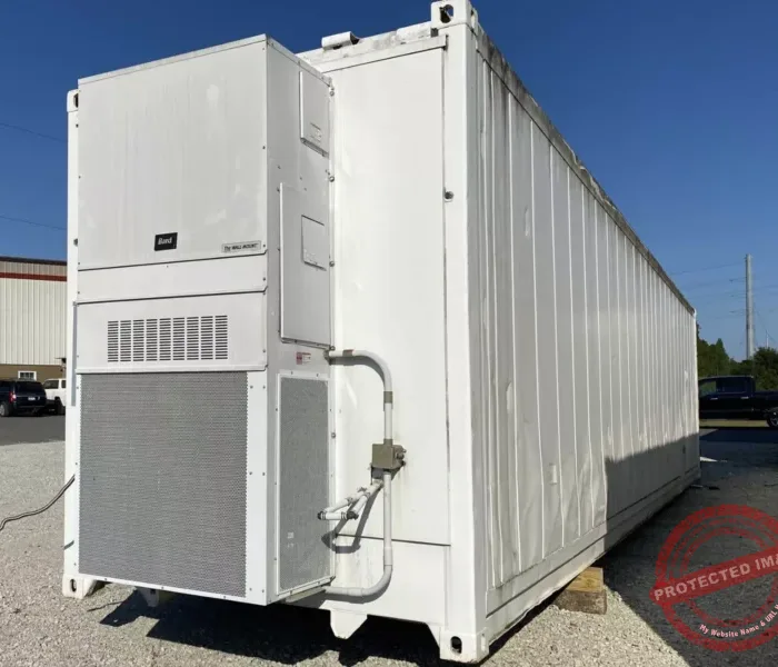 40 Foot High Cube Insulated Shipping Container with 5 Ton Bard HVAC