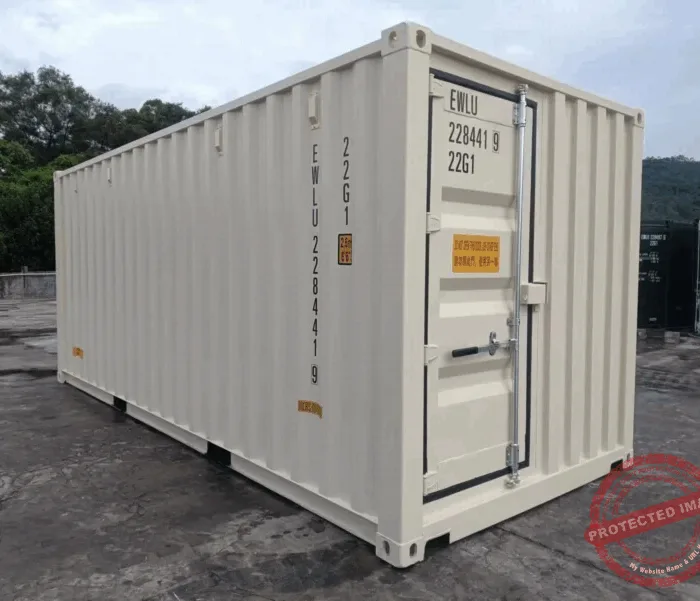 20ft One-Trip Shipping Container – Triple Door Access (Double + Single Door)