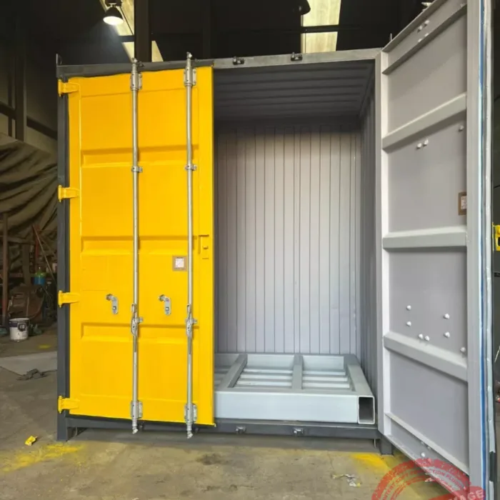6ft BUNDED Chemical / Paint Storage Container | Secure & Compliant Solution