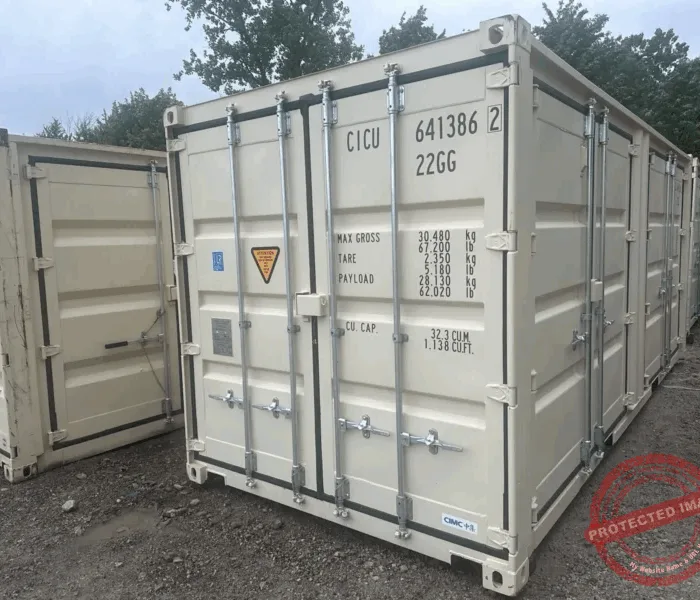 New 20ft Open Side Shipping Container – One Trip – With Side Doors