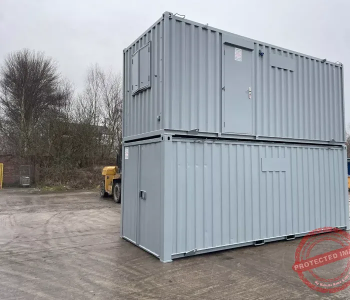 21×8 ft Container Office and Store Stack