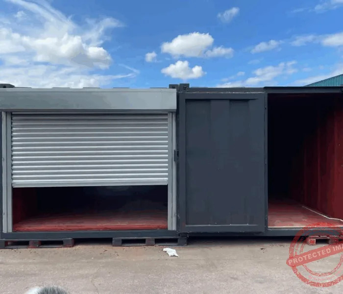 20ft x 20ft Modular Storage Container – Shutter + 3 Door Access
