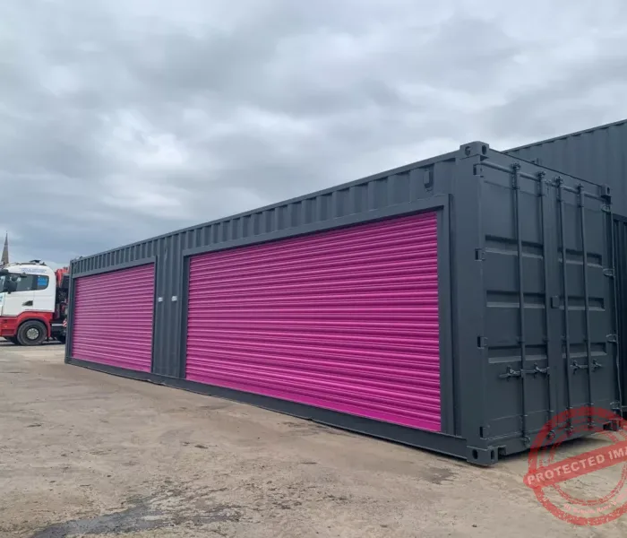 40ft x 8ft Roll Up Door Shipping Container