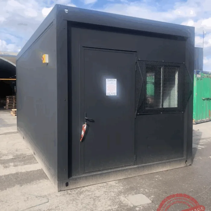 PORTABLE 20FT X 8FT OPEN OFFICE/DOCUMENT STORE