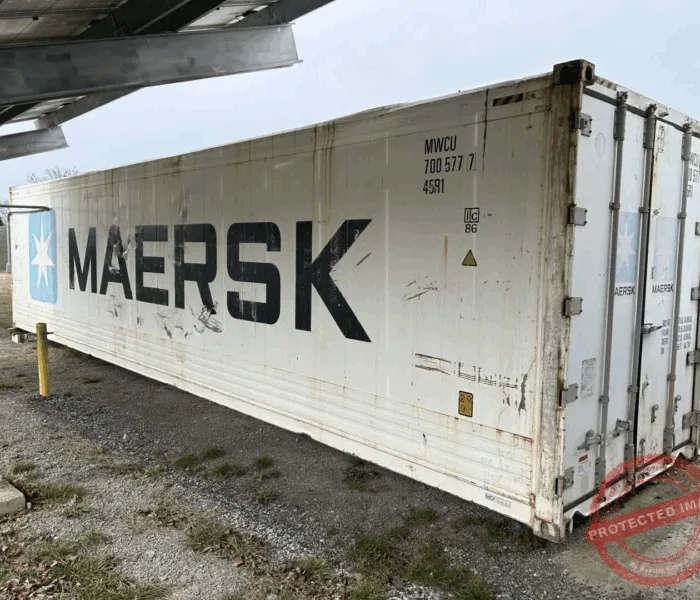 Maersk Used 40ft Cold Storage Reefer Container – Model CCR18060