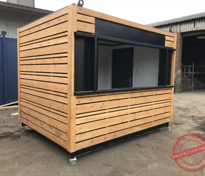 10ft x 8ft Shipping Container for Street Food/Coffee Shop/Food Kiosk