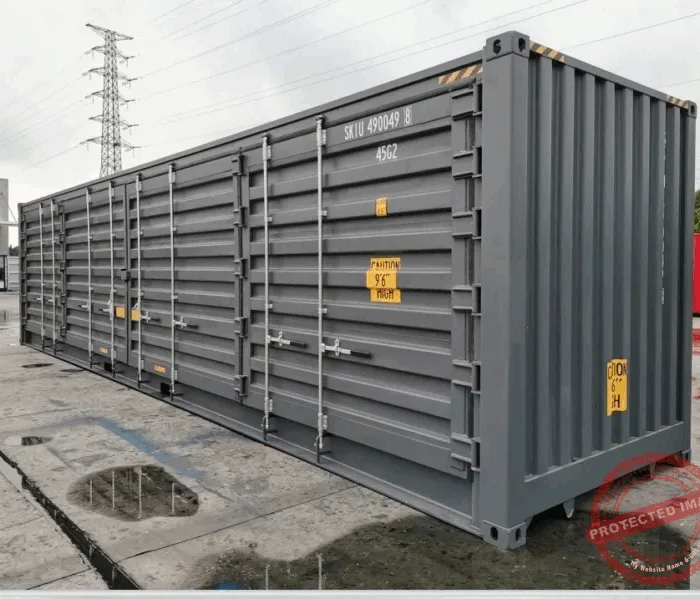 New 40ft HC OS Container – Full Side Opening -One Trip