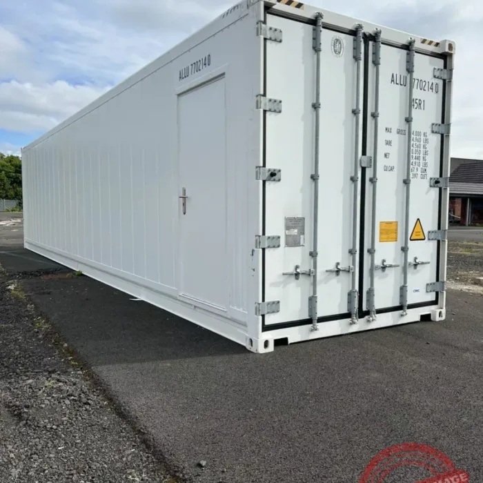 40ft Reefer Container – 2 Personnel Doors on both sides