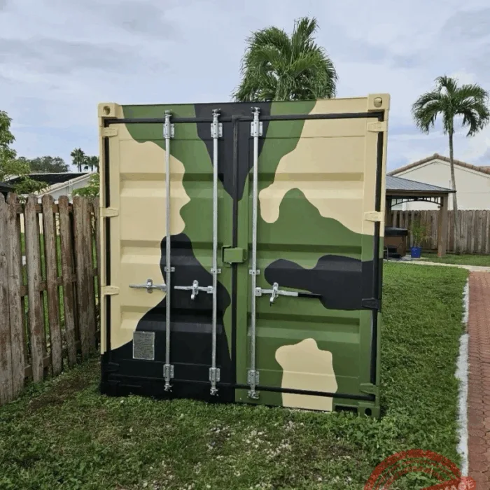 20ft Camouflage Storage Container – Wind & Water Tight – Brand New