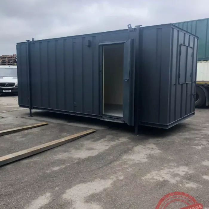 PORTABLE 20FT X 8FT OFFICE/CANTEEN SHIPPING CONTAINER