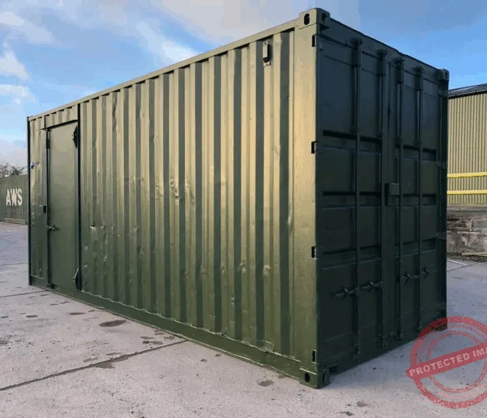 20ft x 8Ft x 9ft 6inch high cube Container, With Anti Condensation, Lighting & Shelving.