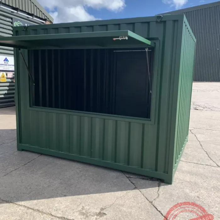 Converted Shipping Container – Café / Coffee Shop/ Bar 10ft