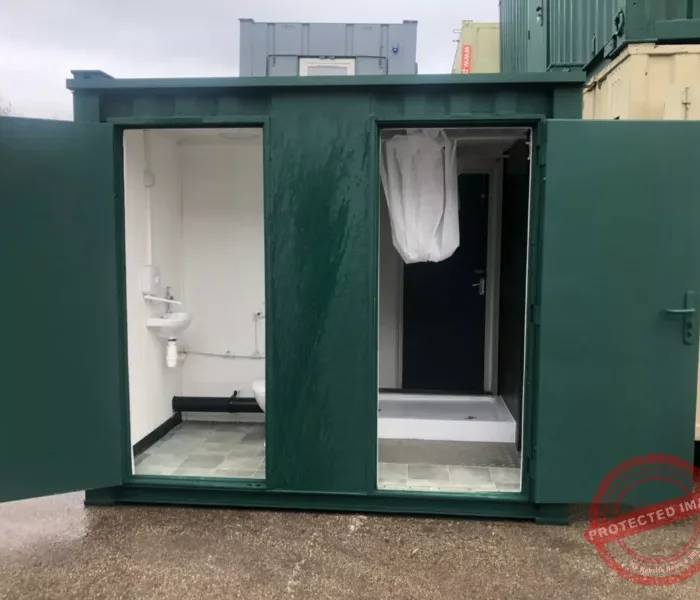 PORTABLE 24FT X 9FT OFFICE/CANTEEN/TOILET/SHOWER CONTAINER