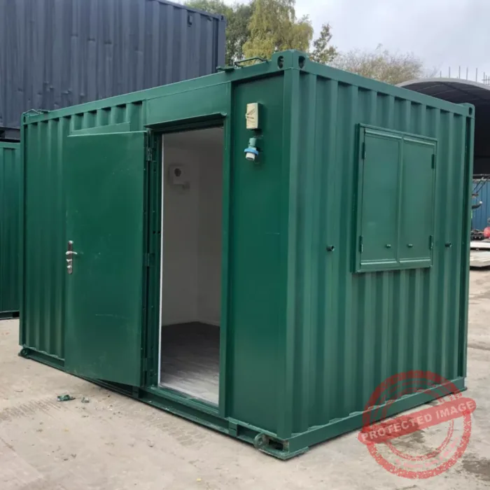 12FT X 8FT OFFICE/CANTEEN SHIPPING CONTAINER